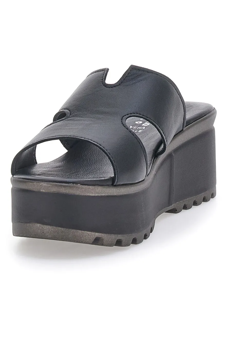 Schwarze Hausschuhe aus echtem Leder PITTARELLO LOVE 3403101