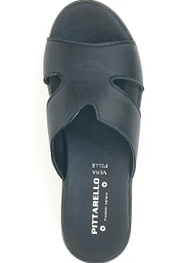 Schwarze Hausschuhe aus echtem Leder PITTARELLO LOVE 3403101