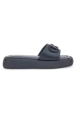 Schwarze Hausschuhe für Damen Laura Biagiotti 8643