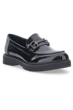 Schwarze Lack-Slipper Galia 3202124