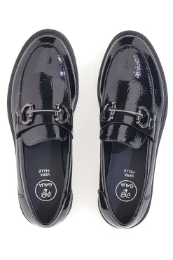 Schwarze Lack-Slipper Galia 3202124
