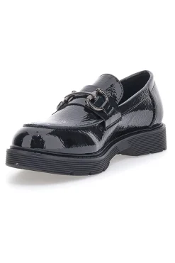 Schwarze Lack-Slipper Galia 3202124