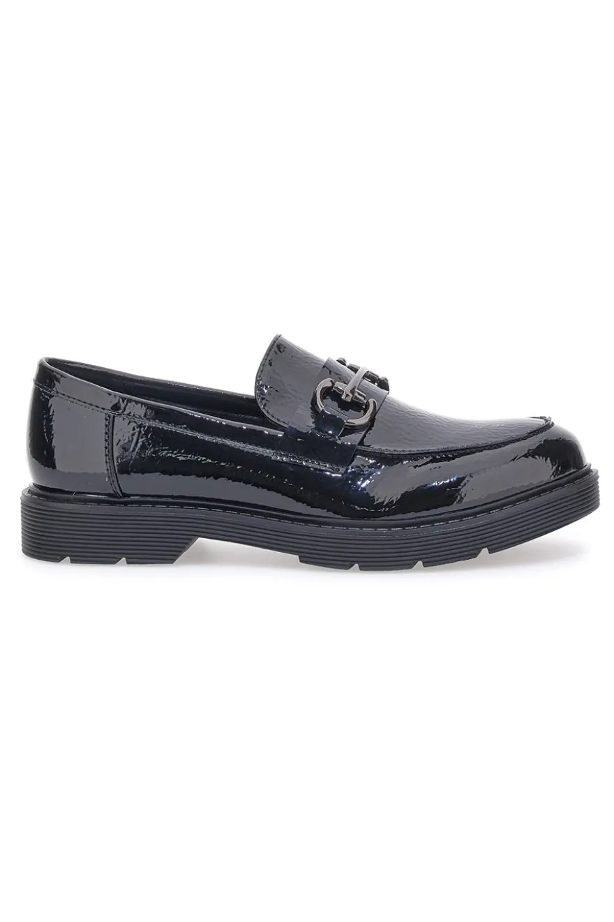 Schwarze Lack-Slipper Galia 3202124