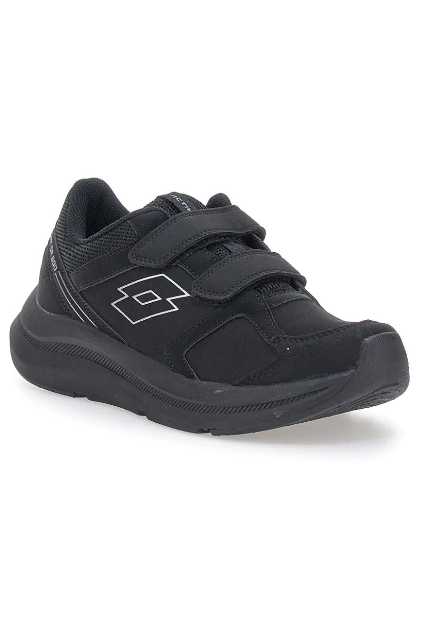 Schwarze Laufschuhe mit Klettverschluss LOTTO SPEEDRIDE 801 II S