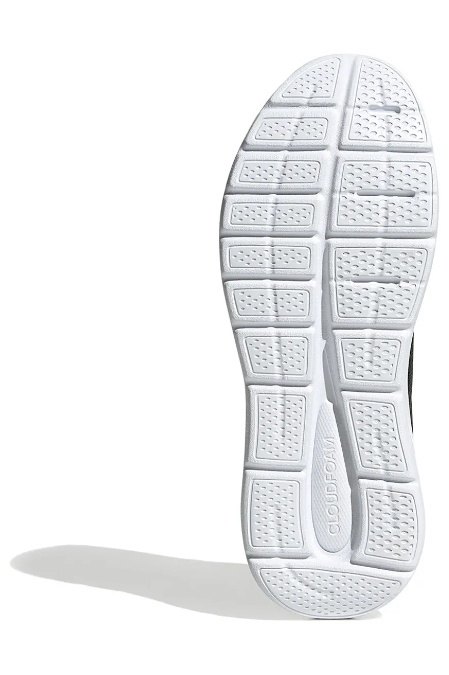 Schwarze Laufschuhe mit weißer Sohle ADIDAS CLOUDFOAM COMFY