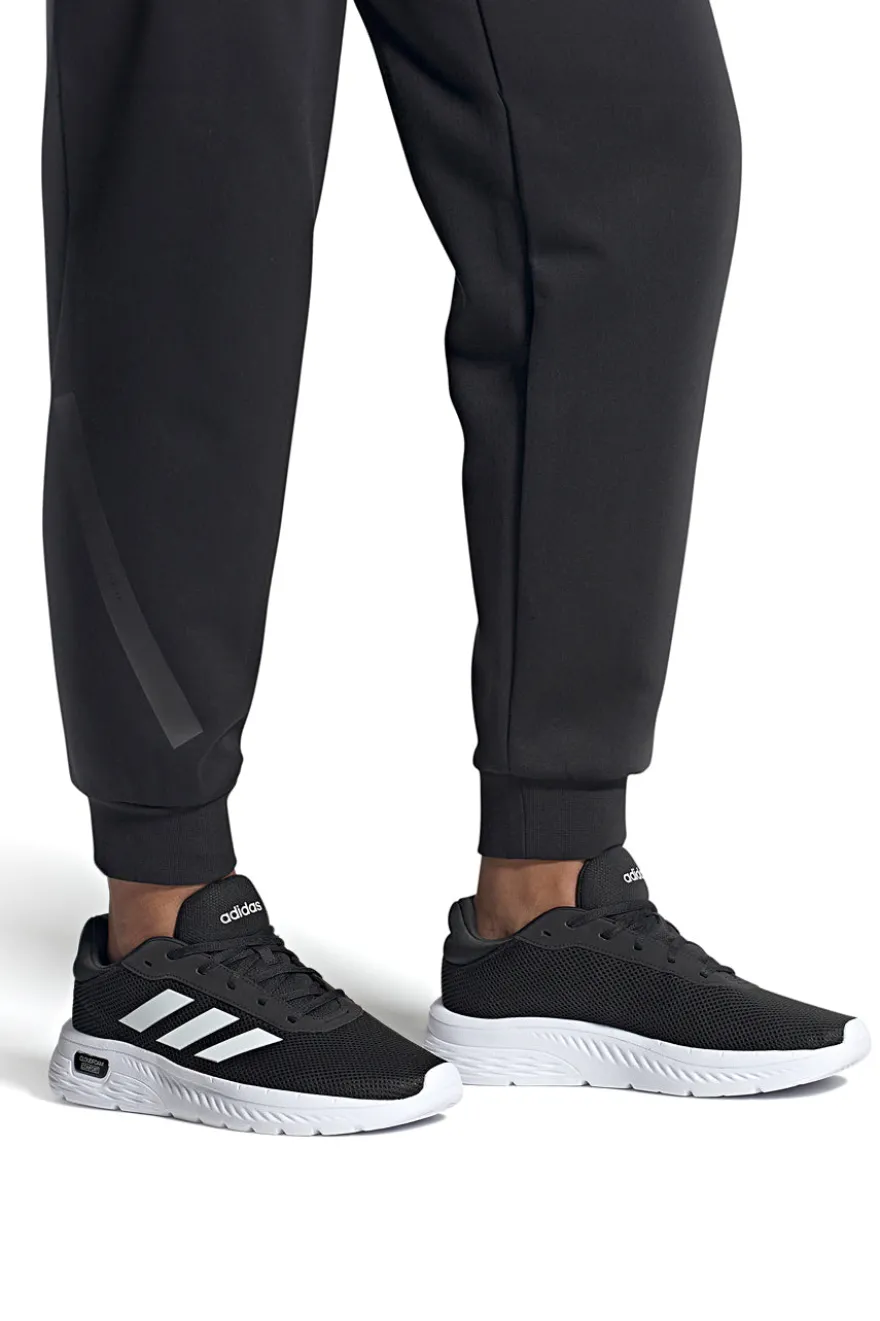 Schwarze Laufschuhe mit weißer Sohle ADIDAS CLOUDFOAM COMFY