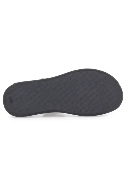 Schwarze Ledersandalen mit gekreuzten Riemen und elastischer Rückseite Pittarello Focus 28067