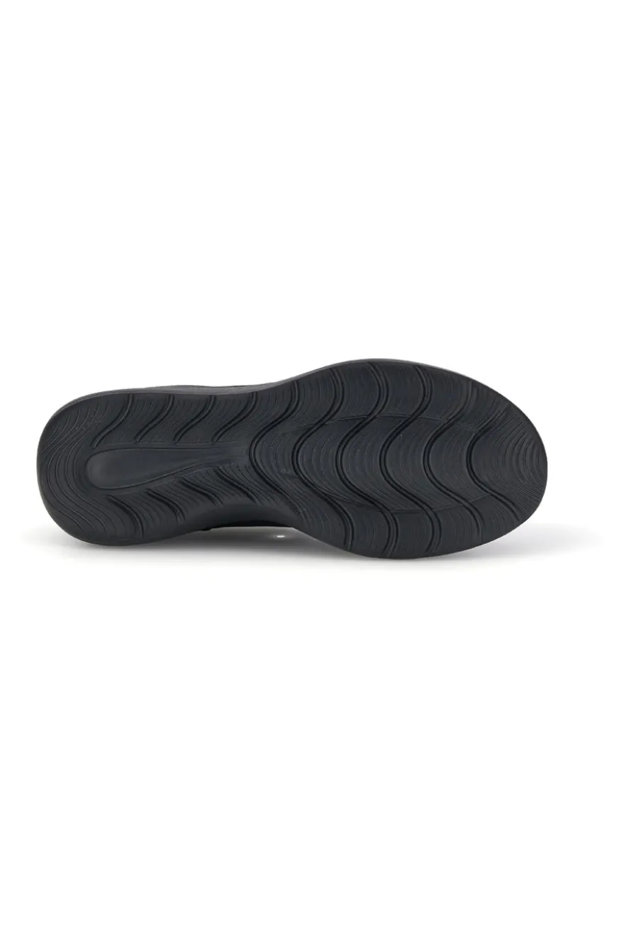 Schwarze Netz-Turnschuhe 2t2l 155BK070903