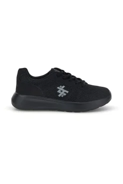 Schwarze Netz-Turnschuhe 2t2l 155BK070903