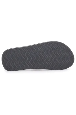 Schwarze Pantoffeln mit Stoffriemen Australian AU24W409