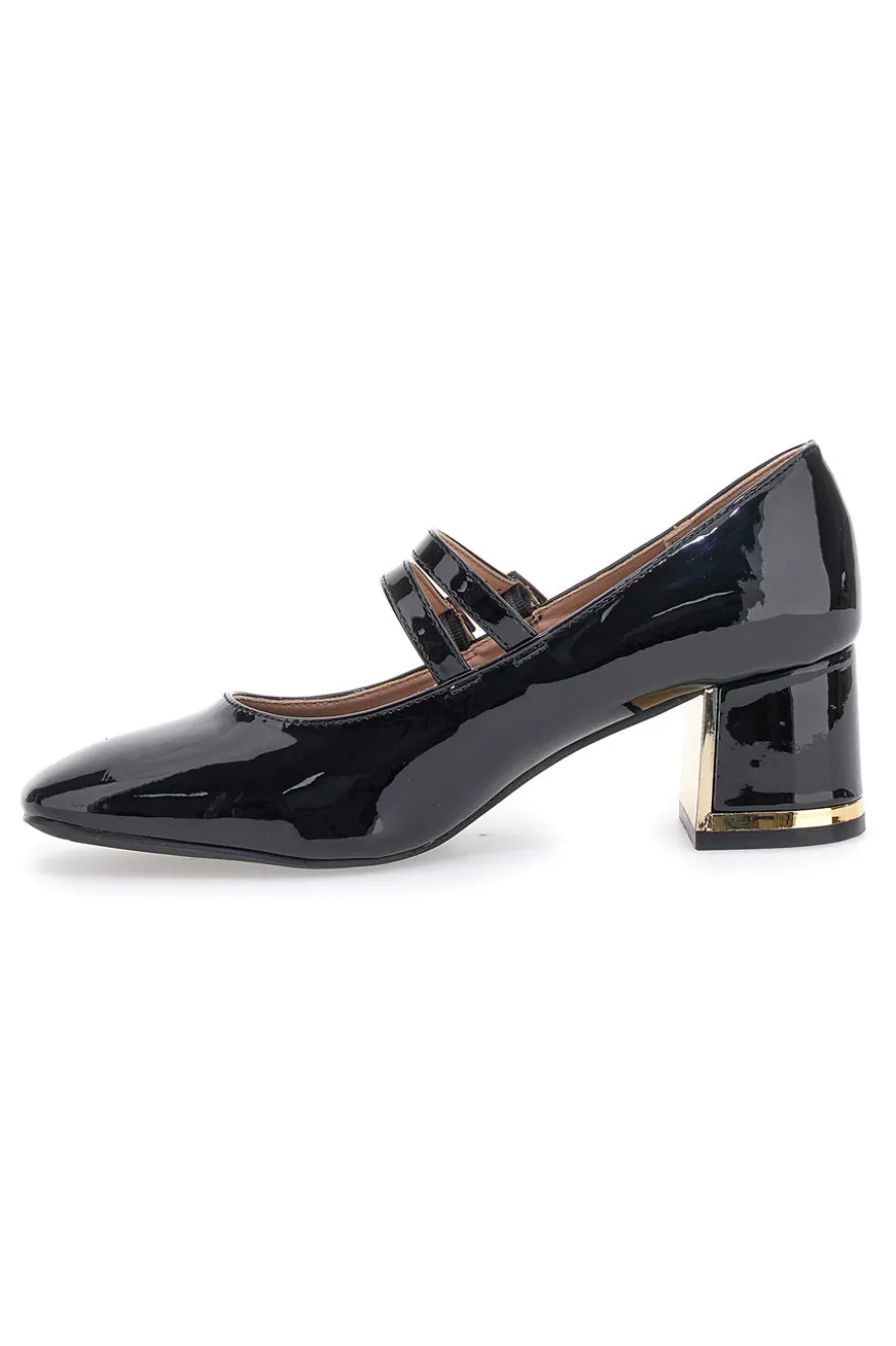 Schwarze Pumps mit Blockabsatz MARIELLA BURANI 50810680