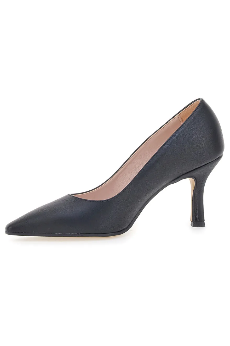 Schwarze Pumps mit Pittarello-Absatz 4174