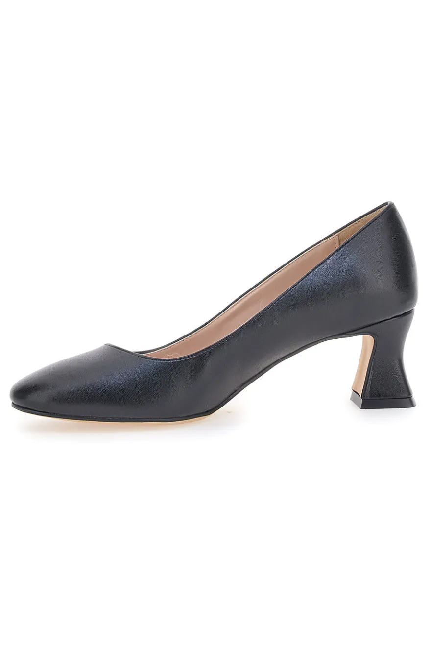 Schwarze Pumps mit Spulenabsatz Pittarello Glam 3607
