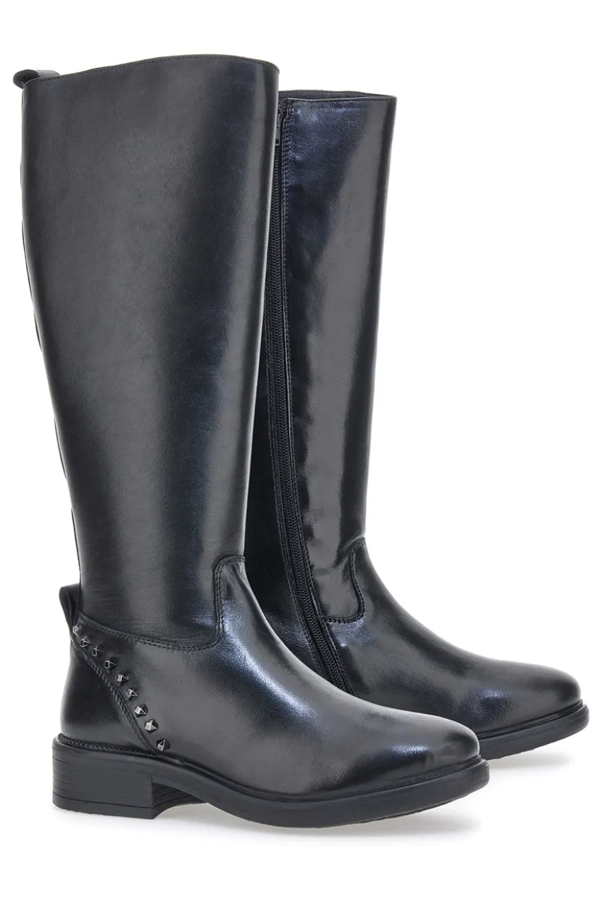 Schwarze Reitstiefel Danke 3979