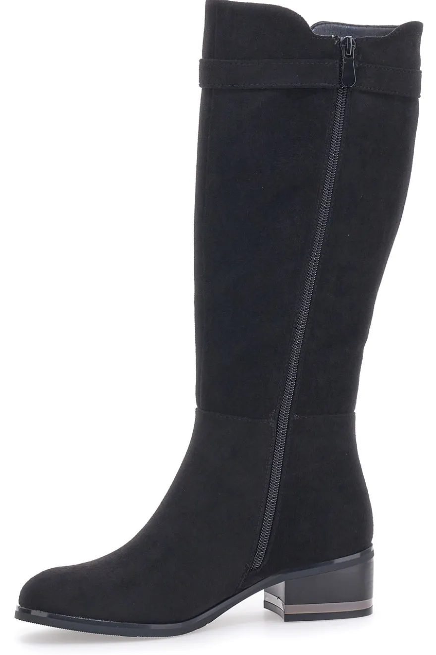 Schwarze Reitstiefel Mon Dieu 233