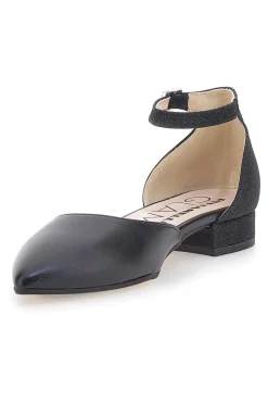 Schwarze Riemchenballerinas Pittarello Glam 3885