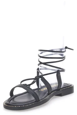 Schwarze römische Sandale CAFE' COST MK3614363