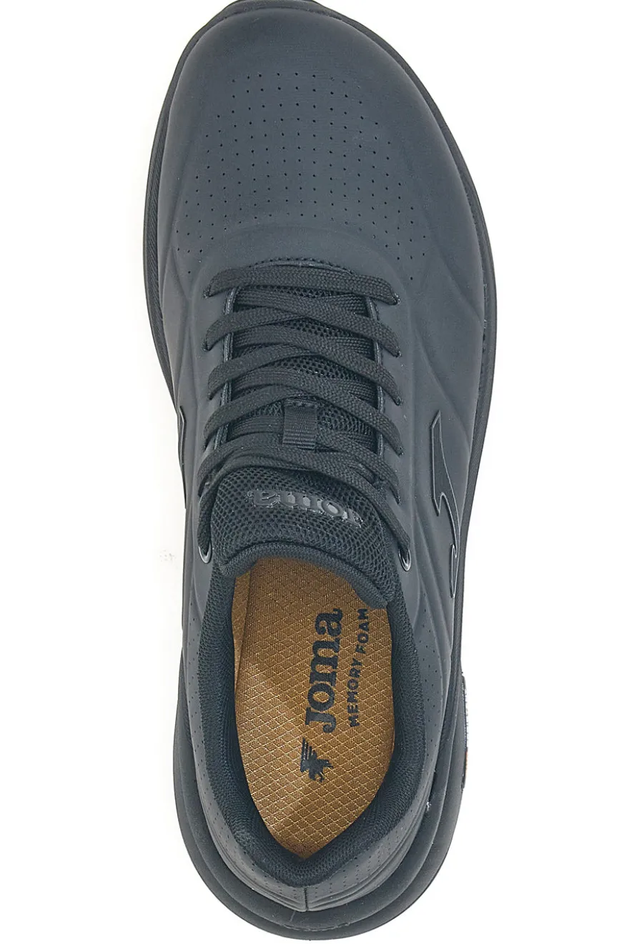 Schwarze rutschfeste Sneakers mit Memory Foam Joma Rayan Men 2521