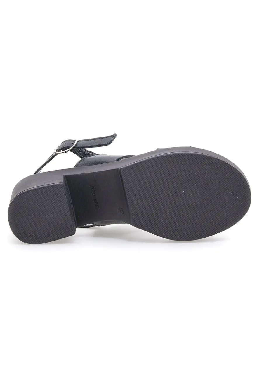 Schwarze Sandaletten Pittarello Love 3153