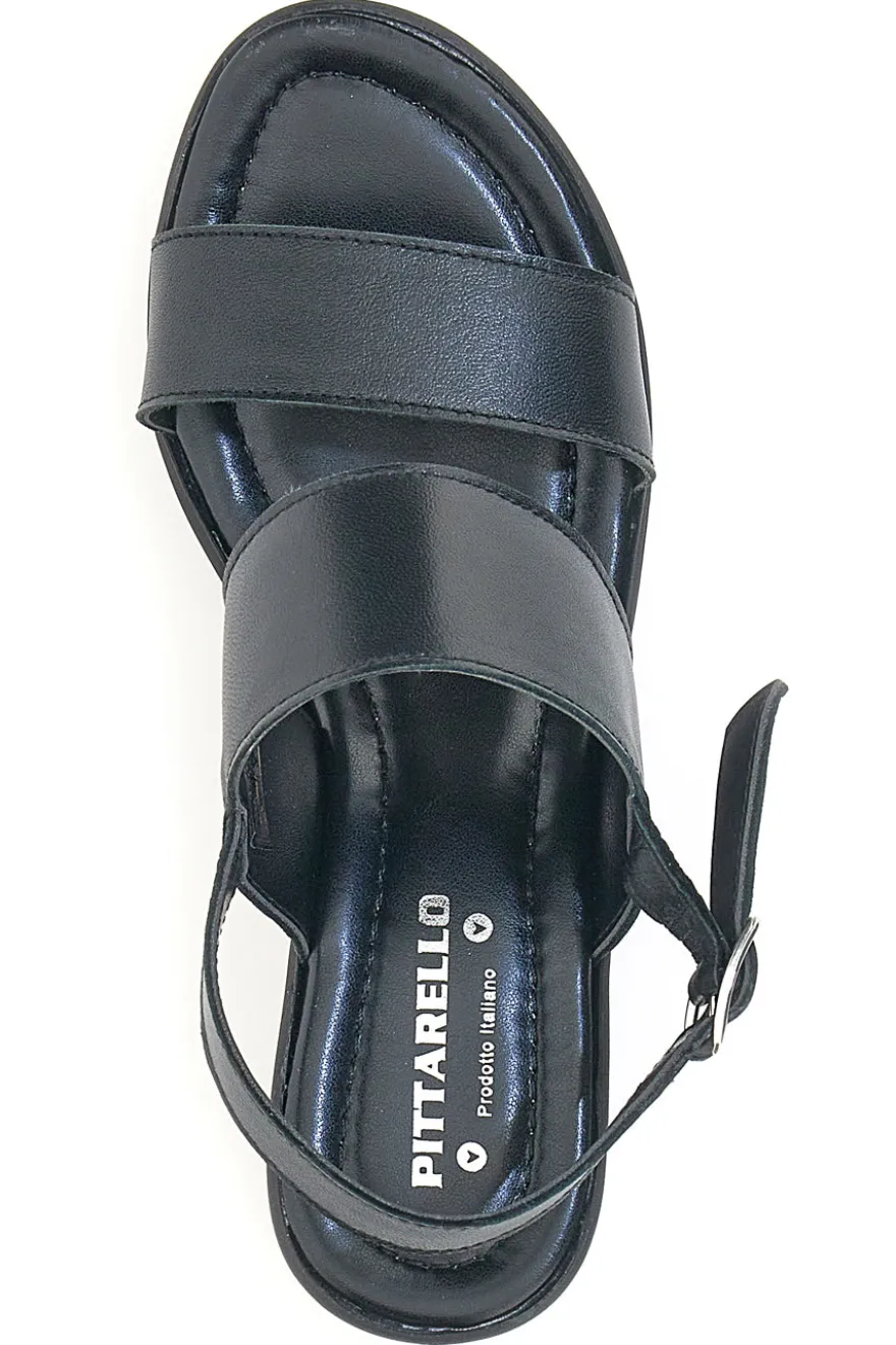 Schwarze Sandaletten Pittarello Love 3153