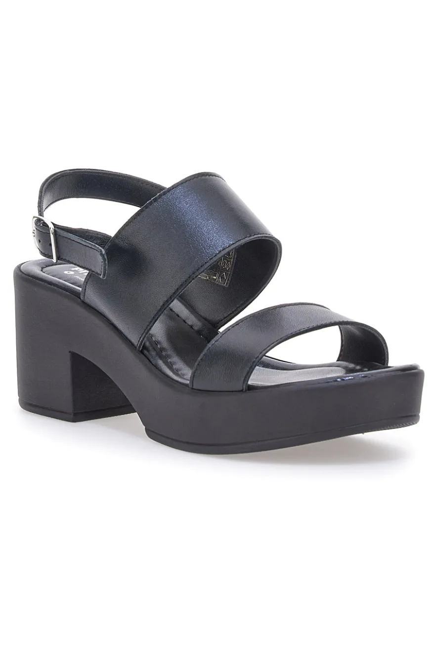 Schwarze Sandaletten Pittarello Love 3153