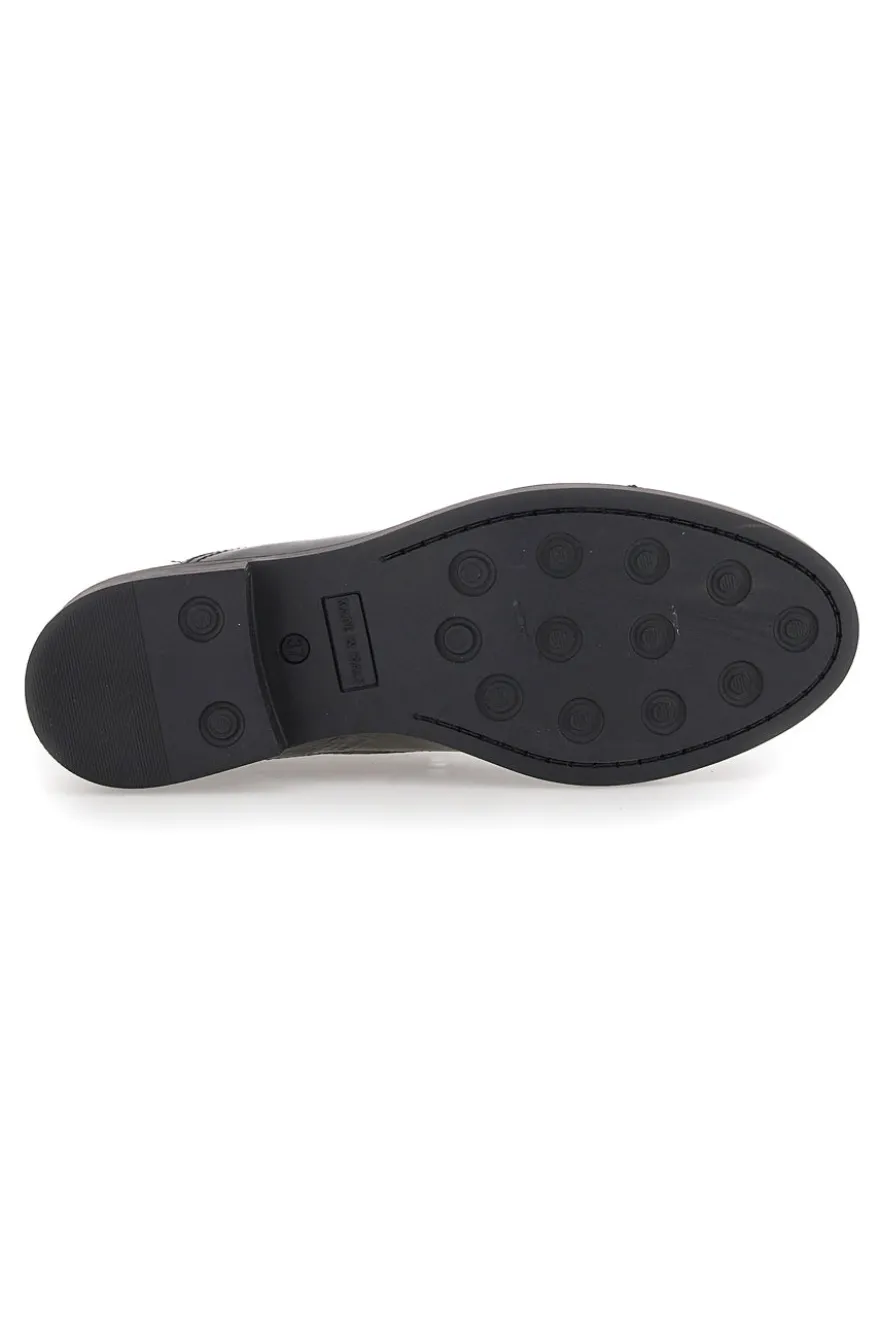 Schwarze Schnürschuhe aus echtem Leder PITTARELLO ELITE 73