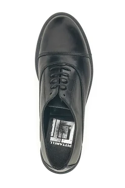 Schwarze Schnürschuhe aus echtem Leder PITTARELLO ELITE 73