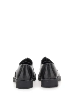 Schwarze Schnürschuhe aus echtem Leder PITTARELLO ELITE 73