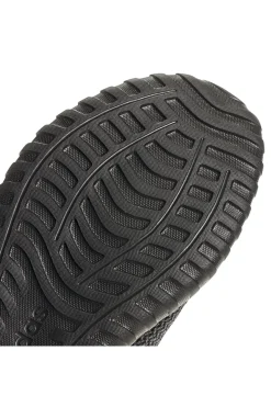 Schwarze Schuhe mit Mesh-Obermaterial und kontrastierendem Logo Adidas Kaptir Base