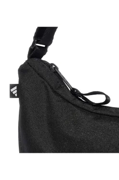 Schwarze Schultertasche mit Adidas WL ESS POUCH Logo
