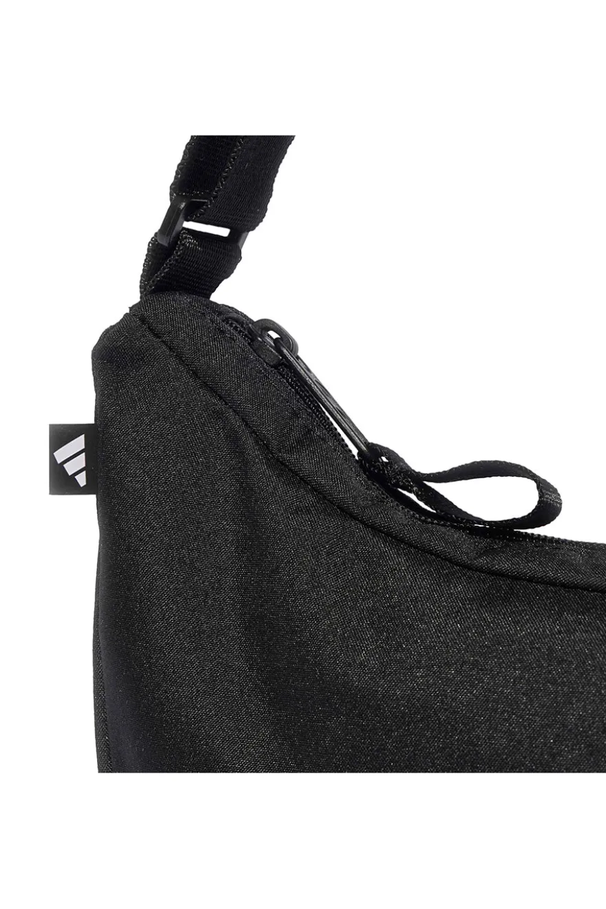 Schwarze Schultertasche mit Adidas WL ESS POUCH Logo