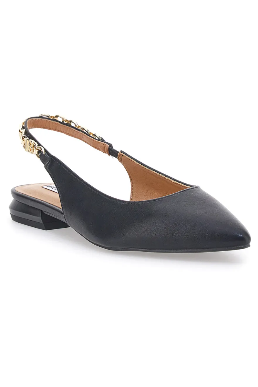 SCHWARZE SLINGBACK-BALLERINAS MARIELLA BURANI 51096