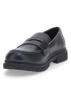 Schwarze Slipper mit Löwenmaul LEVI'S LUCY