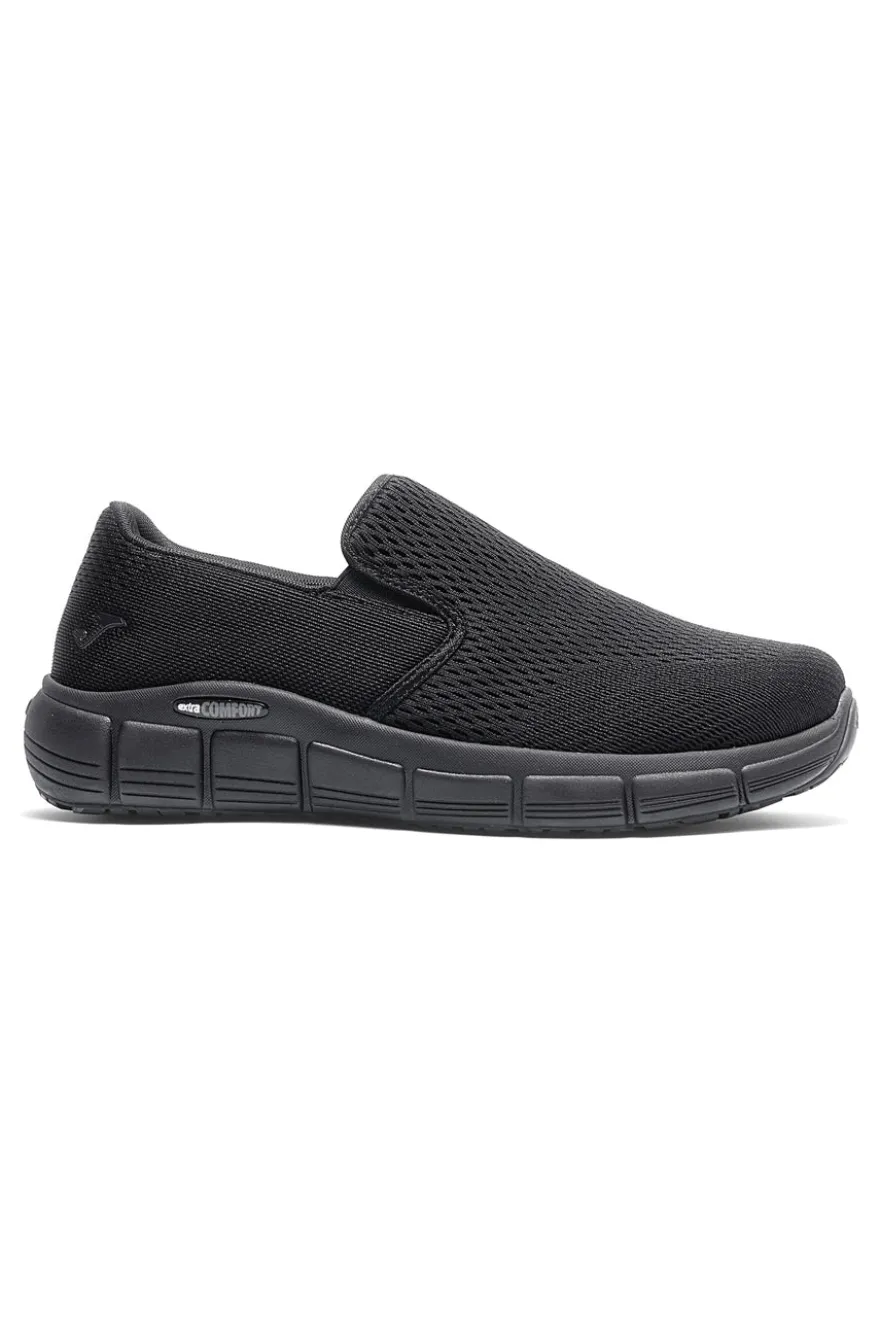 Schwarze Slipper mit Memory Foam und rutschfester Sohle Joma Ccupes2621