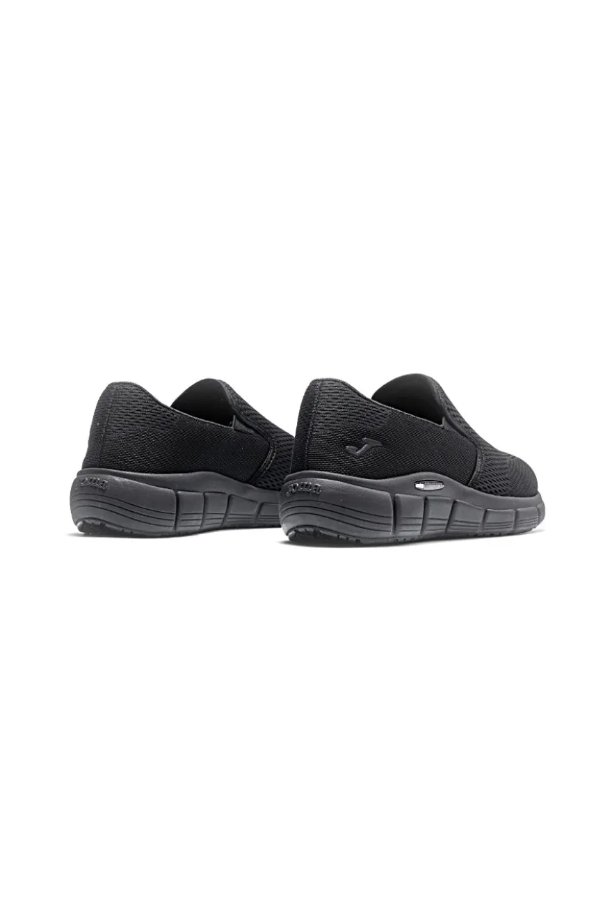 Schwarze Slipper mit Memory Foam und rutschfester Sohle Joma Ccupes2621