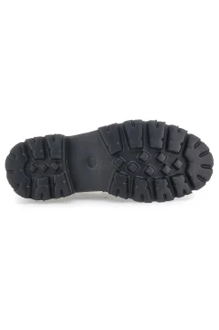 Schwarze Slipper mit Tanksohle und Vorderklammer ME & ME 1222