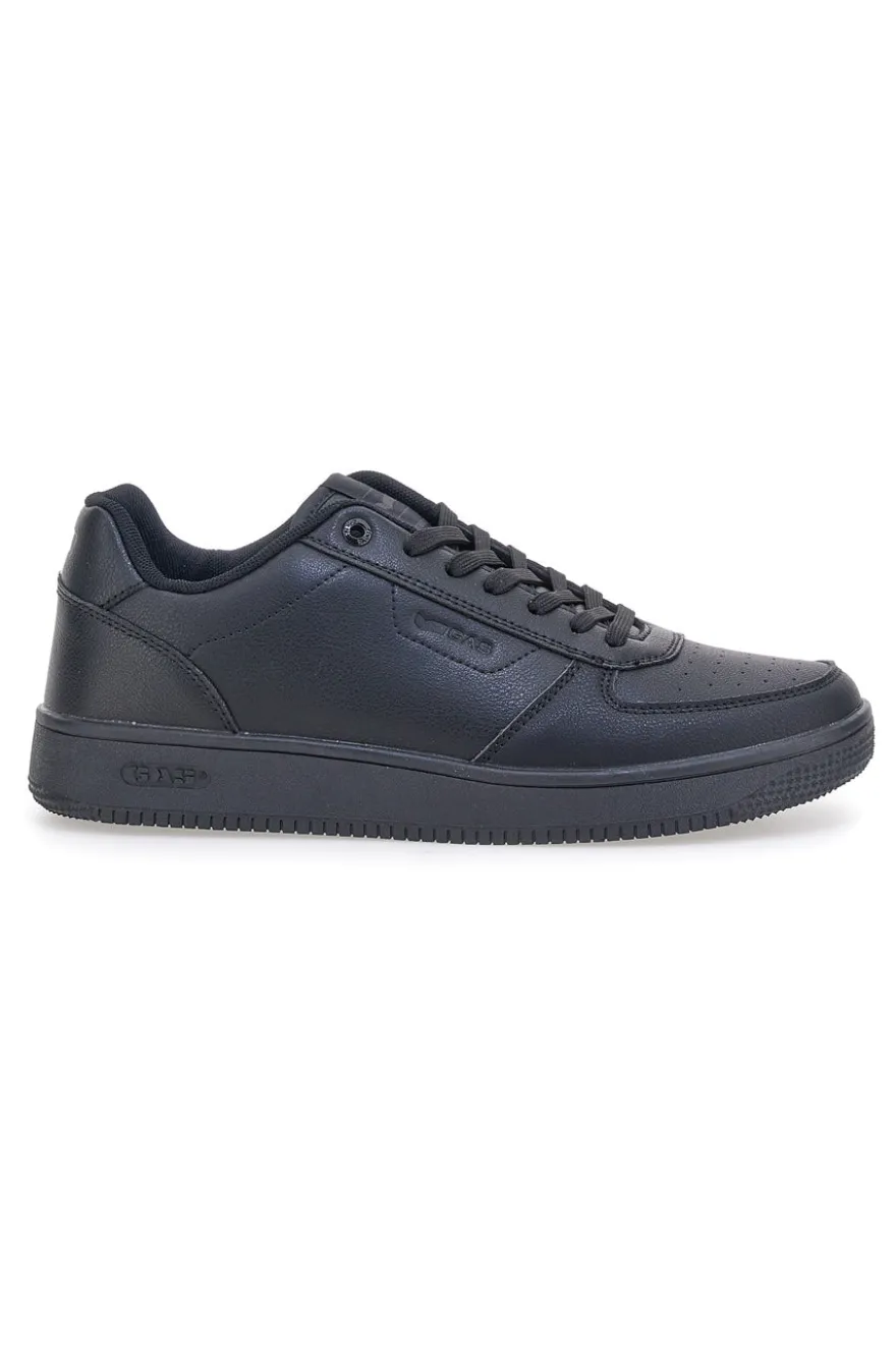 Schwarze Sneakers im schlichten Stil Gas KEVIN LTX