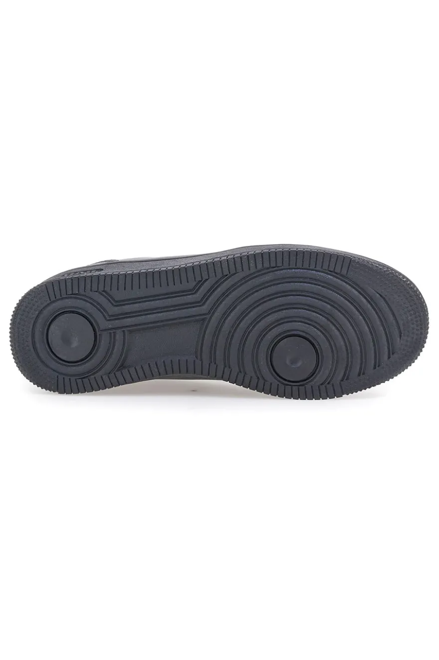 Schwarze Sneakers im schlichten Stil Gas KEVIN LTX