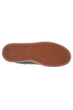 Schwarze Sneakers mit Ledersohle Lotto EQUIPO AMF II LTH