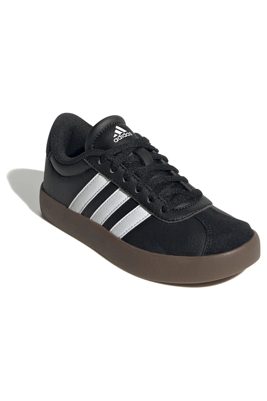 Schwarze Sneakers mit weißen Details Adidas VL Court 3.0