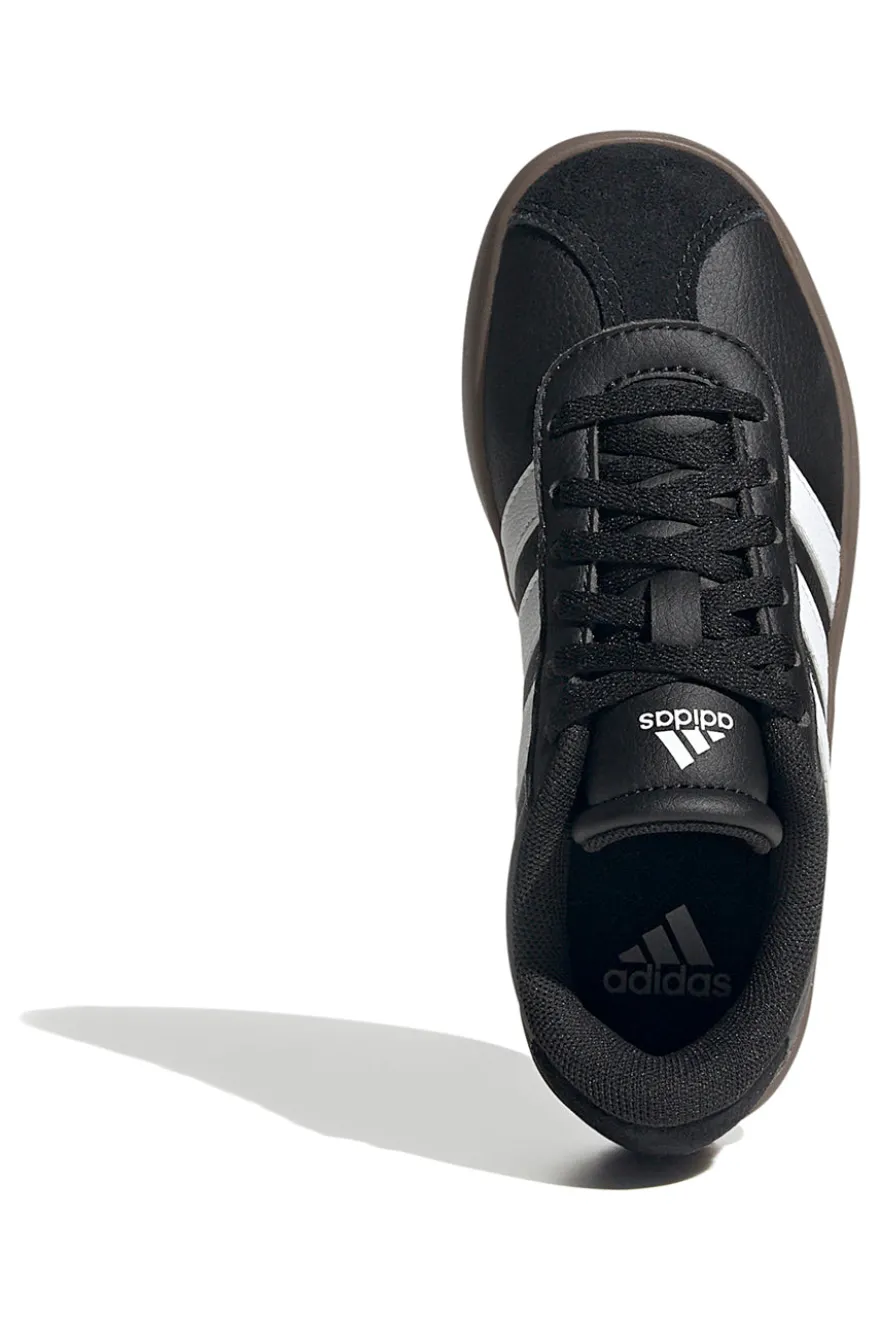 Schwarze Sneakers mit weißen Details Adidas VL Court 3.0
