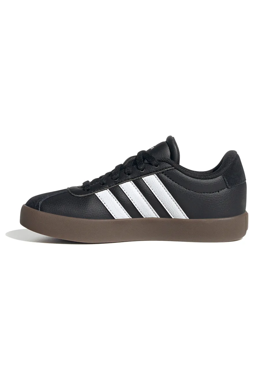 Schwarze Sneakers mit weißen Details Adidas VL Court 3.0
