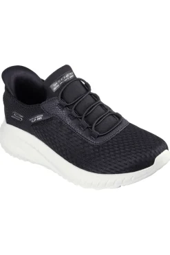Schwarze Sneakers Skechers Bobs Squad Chaos in Farbe