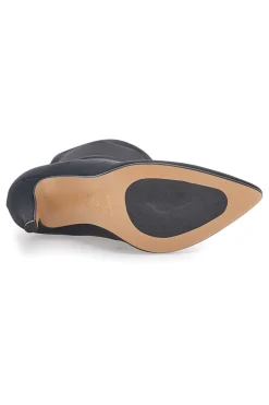 Schwarze Sockenstiefelette mit Pittarello-Absatz 4390
