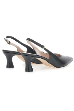 Schwarze spitze Slingback-Pumps PITTARELLO GLAM 3793/R