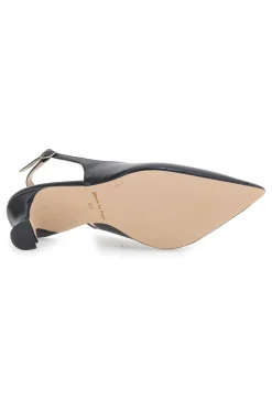 Schwarze spitze Slingback-Pumps PITTARELLO GLAM 3793/R