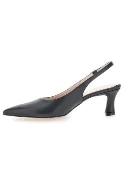 Schwarze spitze Slingback-Pumps PITTARELLO GLAM 3793/R