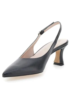 Schwarze spitze Slingback-Pumps PITTARELLO GLAM 3793/R