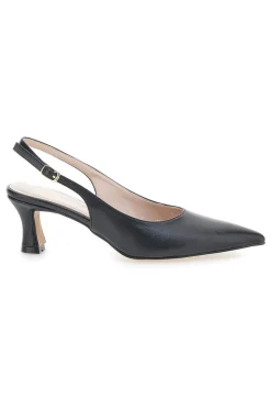 Schwarze spitze Slingback-Pumps PITTARELLO GLAM 3793/R