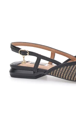 SCHWARZE SPITZE SLINGBACK-BALLERINAS MARIELLA BURANI 51089